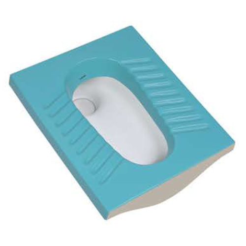 Aqua Green Double Colour Pan Toilet Seat