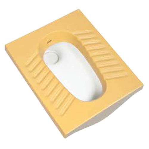 Yellow Double Colour Pan Toilet Seat - Feature: High Quality