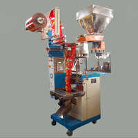 Potato Chips Packaging Machine - Stainless Steel, 220-240v Electric Drive, Blue Color | Durable Automatic Design With Warranty