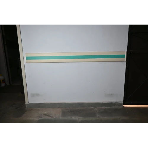 Hospital Aluminium PVC Wall Guard