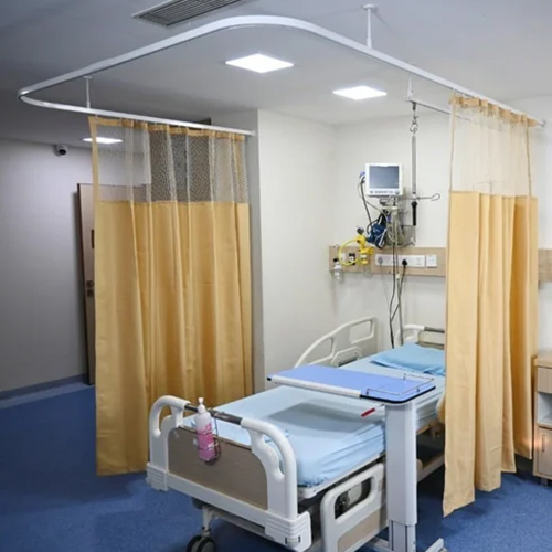 Hospital Sturdy Aluminium Curtain Track