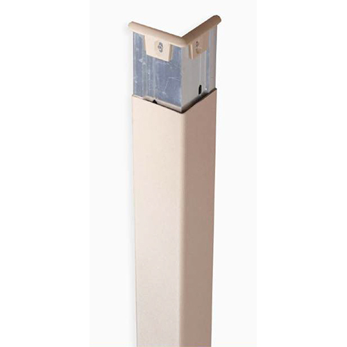 Aluminium Corner Guard - Color: White