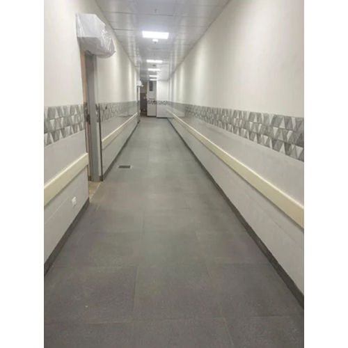 Aluminium Pvc Corner Guard For Hospital - Color: Brown