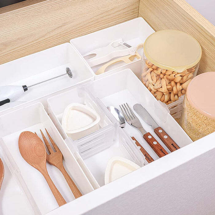 Refrigerator Internal Drawer Shelf Divider