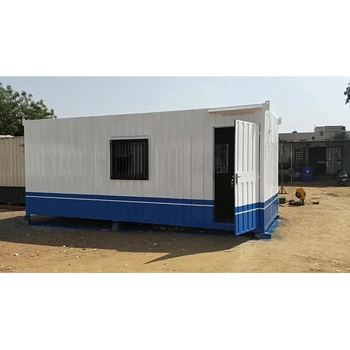 Steel Portable Cabin - Color: White