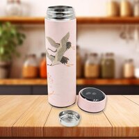 Printed Smart Vacuum Insulated Water Bottle with Temperature Display