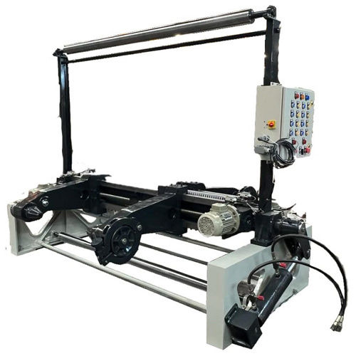 Shaftless Electrical Reel Stand With Hydraulic Lifting