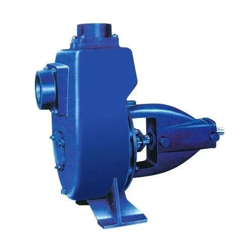 Self Priming Mud Pump - Color: Blue