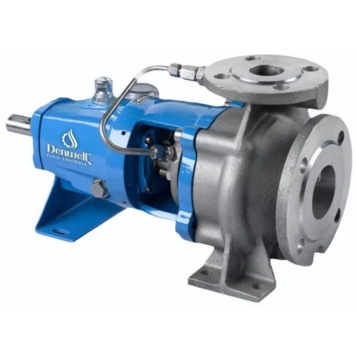 Horizontal Centrifugal Chemical Pump - Color: Silver