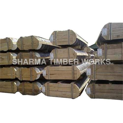 Pine Wood End Gates Rippers - Pine Wood Material, Various Sizes, Brown Color, Round Shape, Smooth Surface Finish | Efficient Unloading for Agricultural Bulk Handling