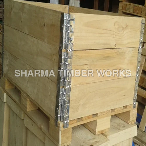 F Pine Wood Collar Boxes - Finishing: Matte Lamination