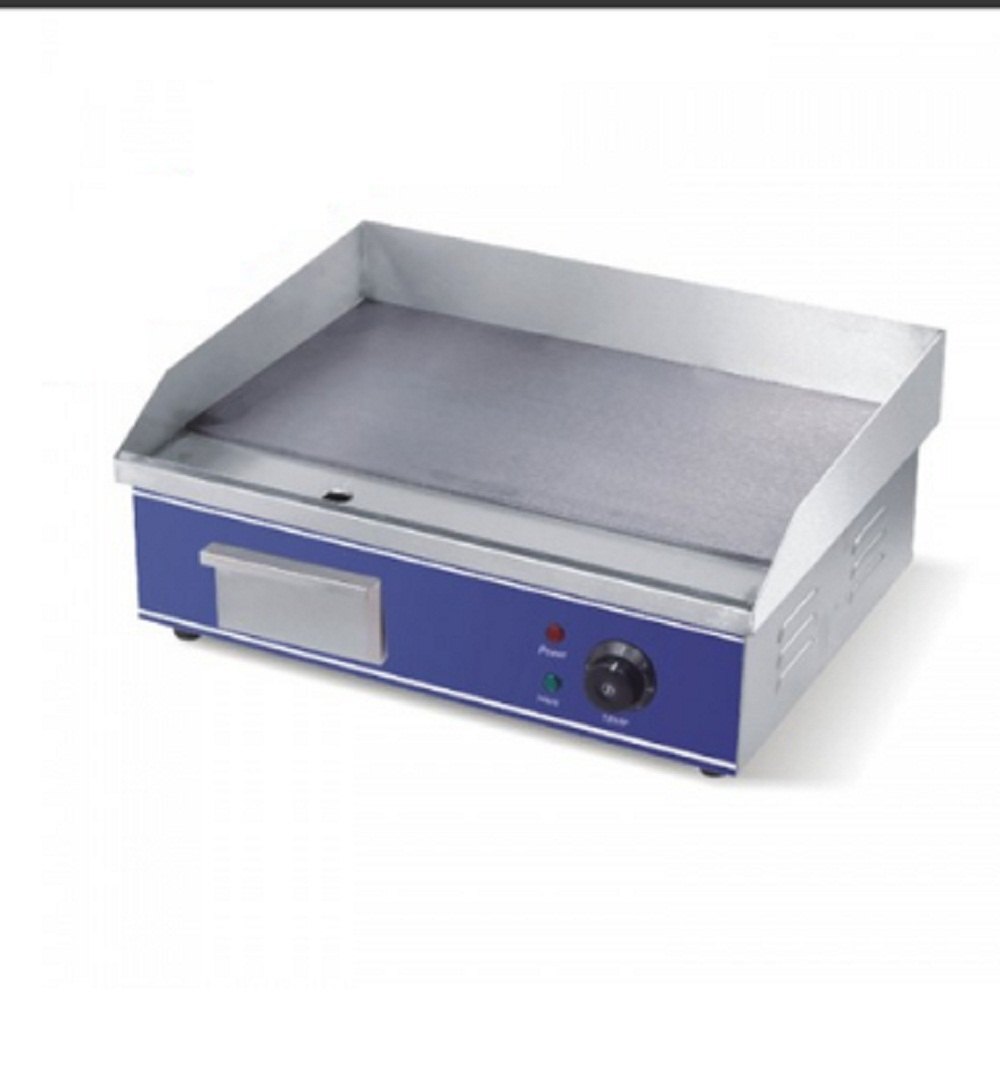 Electric Griddle Machine - Stainless Steel, 730x470x230mm | Manual Operation, Energy-saving, Auto Temperature Control