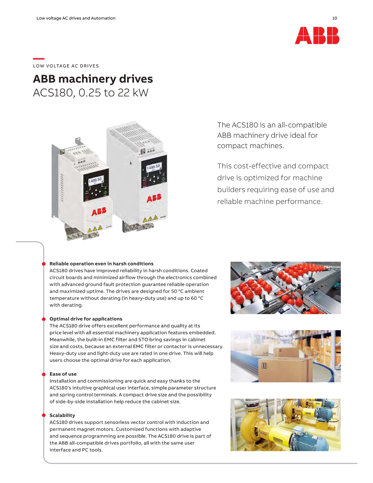 ABB ACS180 Variable Frequency Drive
