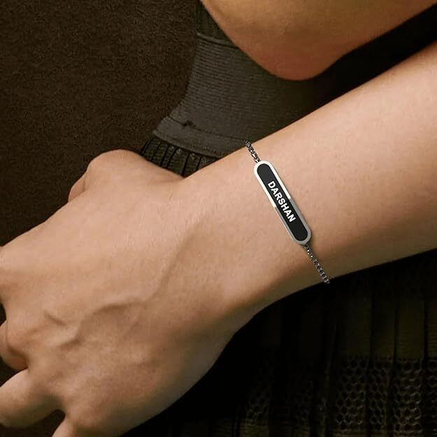 Silver Customize Bracelet, Gift Bracelet