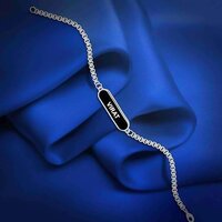 Silver Customize Bracelet, Gift Bracelet