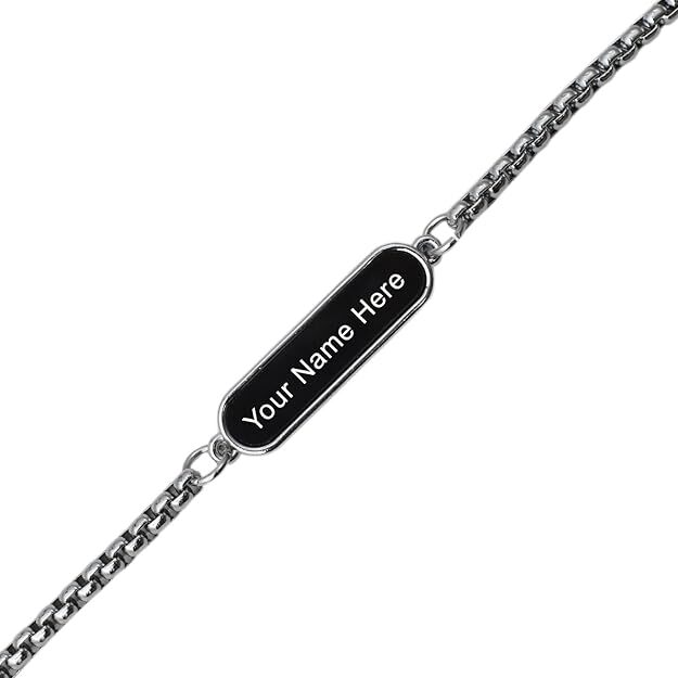 Silver Customize Bracelet, Gift Bracelet