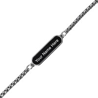 Silver Customize Bracelet, Gift Bracelet