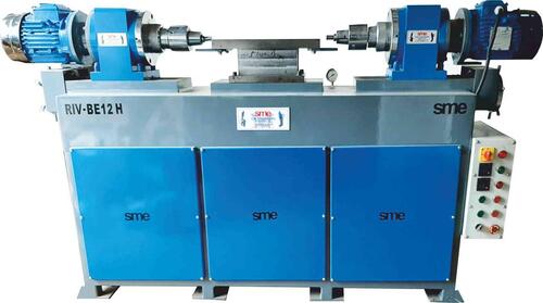 Both Side Riveting Machine (Hydraulic) - Color: Blue