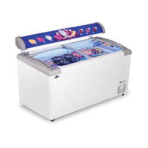 GFR450ICGT Curved Glass Freezer with LED