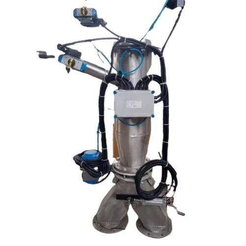 Industrial Vacuum Powder Transfer System - Color: Silver