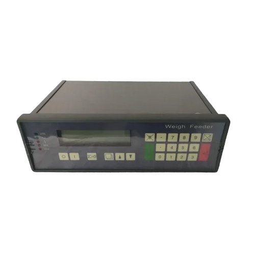 Weigh Feeder Controller - Sturdy Metal Build, 230 Volt Power Supply | High Accuracy, Matte Black Finish, Ideal for Industrial Applications
