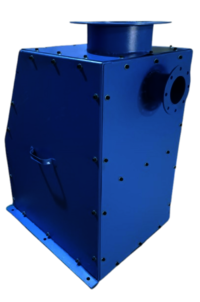 Solid Mass Flow Meter - Color: Blue Paint Coated