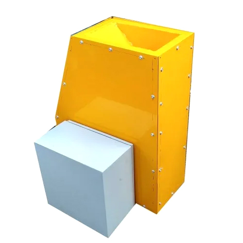 Solid Flow Meter - Color: Yellow Paint Coated