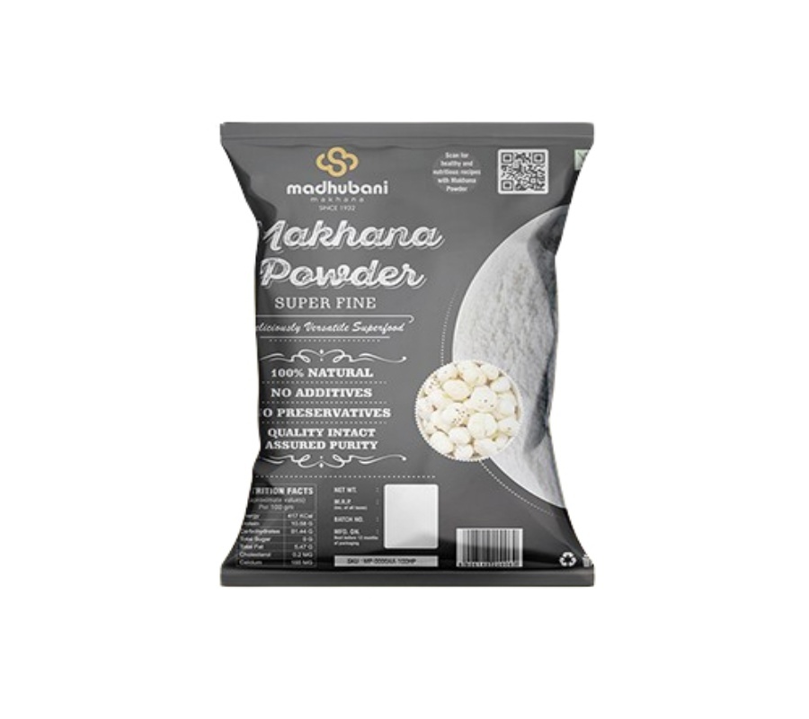 100Gm Makhana Powder - Color: White