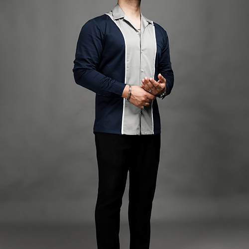 Artisans Navy Blue Limited Edition Shirt - Color: Black