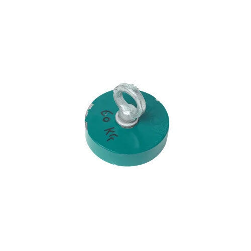 Industrial T Handle Lifting Magnet - Color: Green