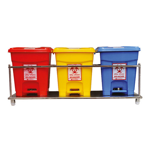 Ne 57 Ss 3 Bin Set 15 Litre - Application: Household