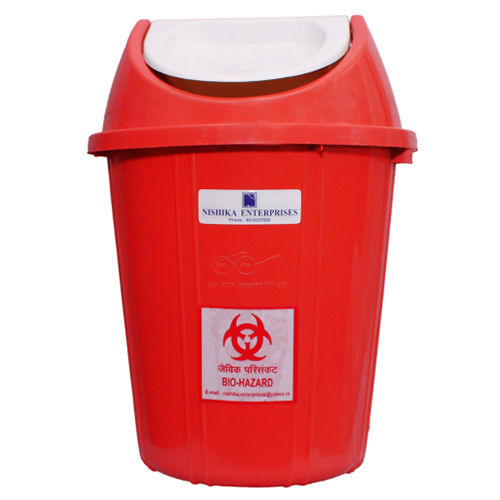 Ne 213 Plastic Pedal & Swing Dustbin - Application: Household