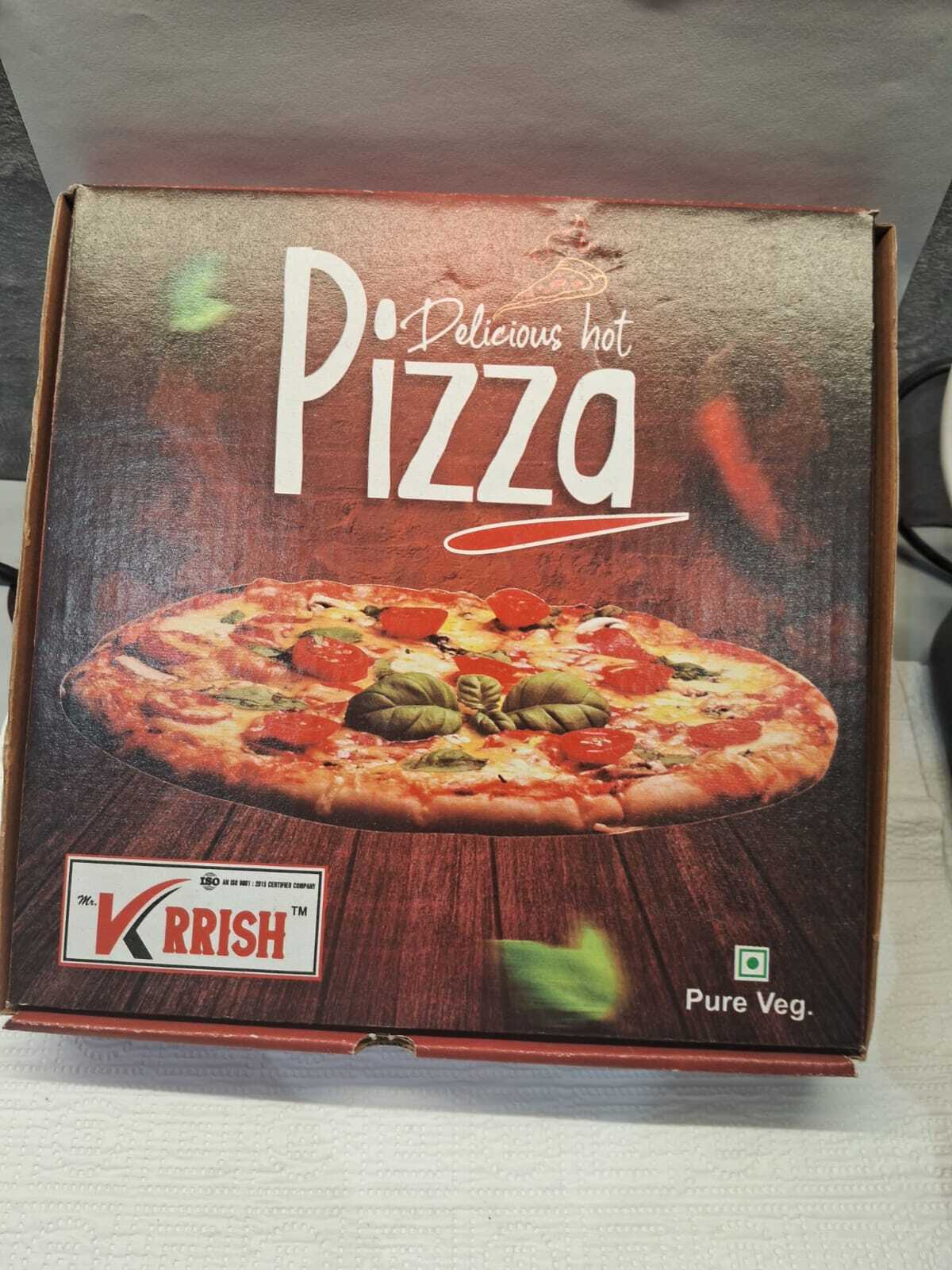 Pizza Box Extra Large - Medium Size, Cardboard Material | Classic Design For Carrying And Serving Perfect Pizzas