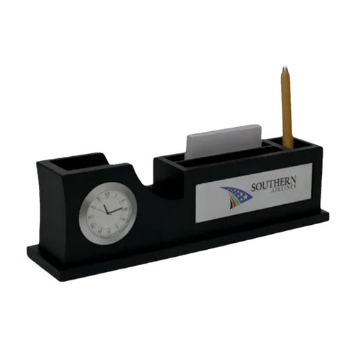 Antique Table Clock - Color: Black