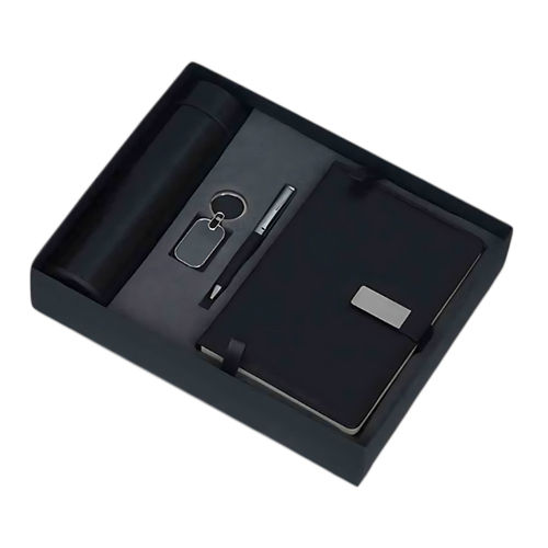 Customized Black Employee Joining Kit With Usb Drive - Material: Stainless Steel