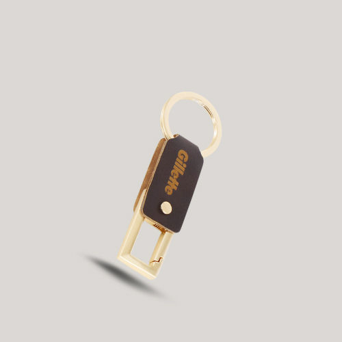 Customized Bamboo And Metal USB Keychain With Logo