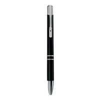 Metal Ballpoint Pen - Metal Material, Various Sizes, Black Color | Comfortable Grip, Customizable For Promotional Use