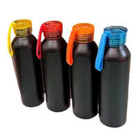 Aluminum Water Bottle - 500 Milliliter Capacity, Multicolor Options | Durable & Lightweight Design For Daily Hydration