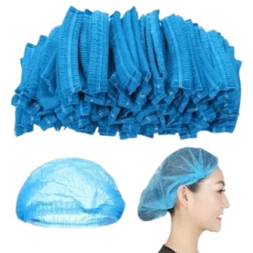 Bouffant cap blue