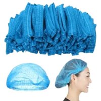 Bouffant cap blue