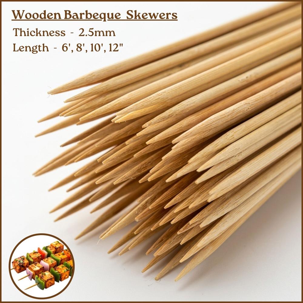 Bamboo Barbecue Skewers - Color: Different Available