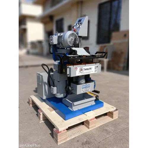 Plate Beveling Machine - Color: Blue & Gray