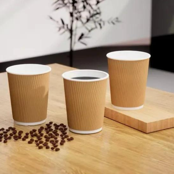Ripple Cup - 100 Ml Size, Brown Paper Material | Pack Of 2000 Units