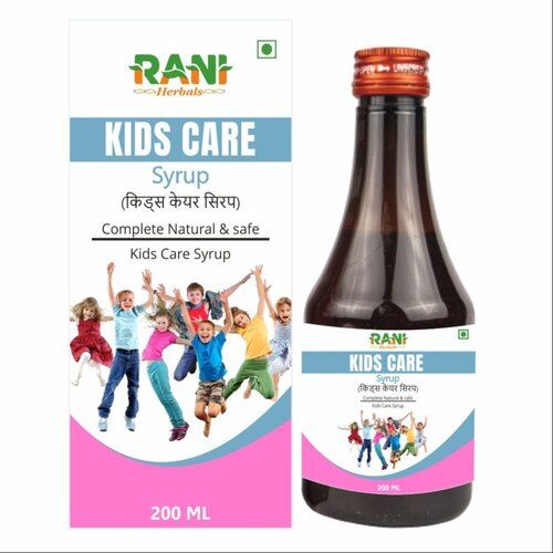 Herbal Kids Care Syrup - Age Group: For Children(2-18Years)