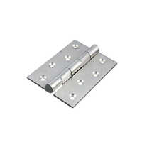 Steel Butt Hinges - Stainless Steel, Various Sizes Available, Polished Finish | Manual Operated, Durable For Commercial Use