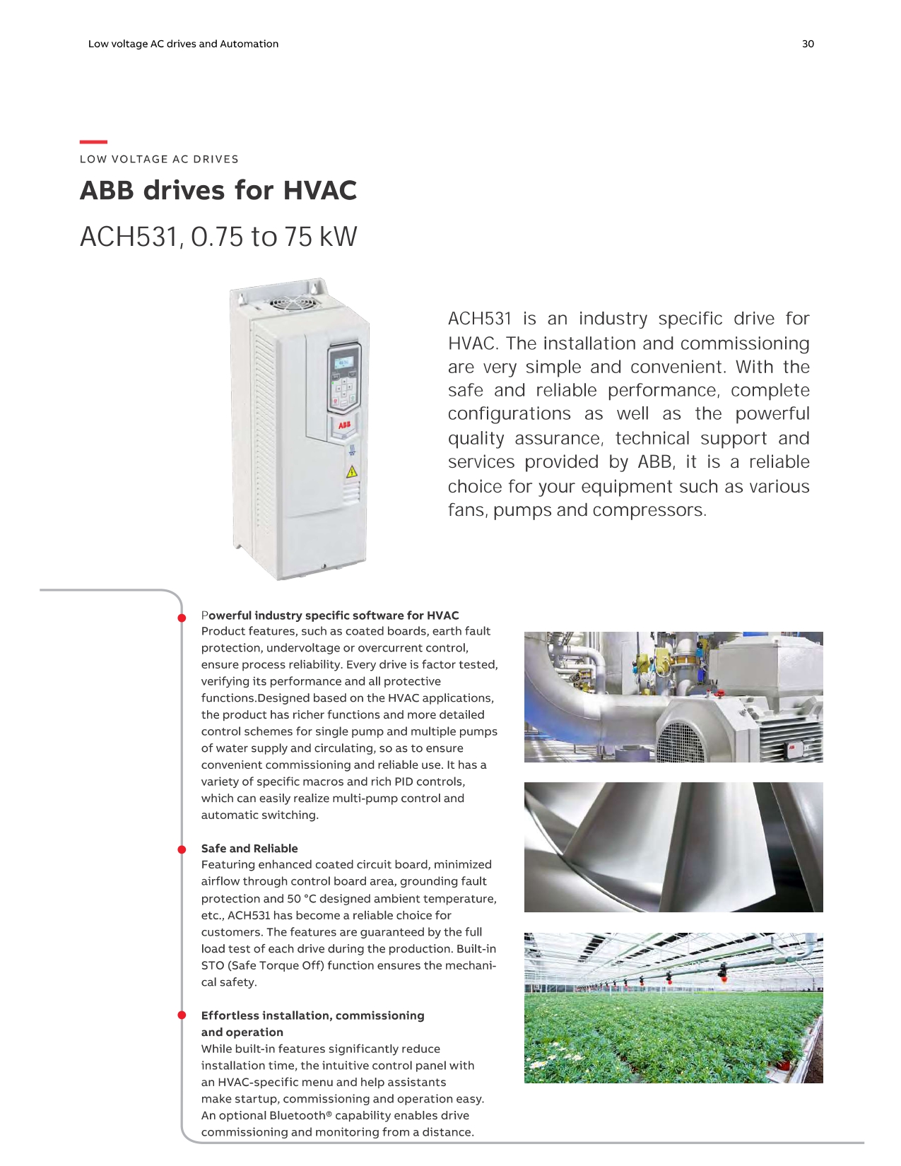 ACH531 ABB drives for HVAC