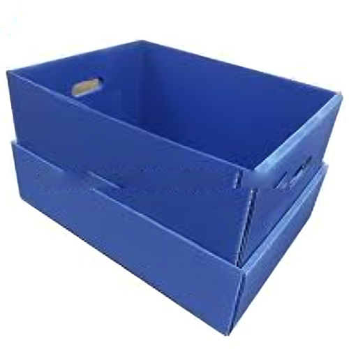 Push Tray - Rigid Plastic, Various Sizes Available - Blue Color For Versatile Use