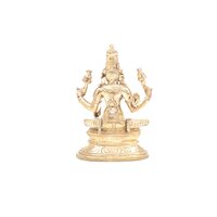 3.5 inch Bronze God Lakshmi Statue