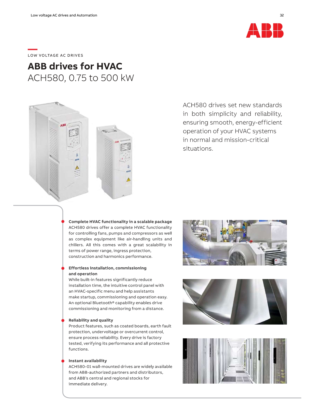 ACH580 ABB drives for HVAC