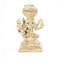 3.5 inch Bronze God Lakshmi Hyagrivar Statue